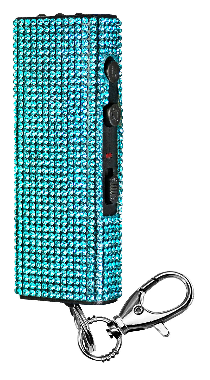 Guard Dog Security Bling It On Stun Gun with LED Light and Keychain